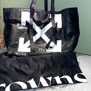 OFF-White Arrow Logo Tote Bag